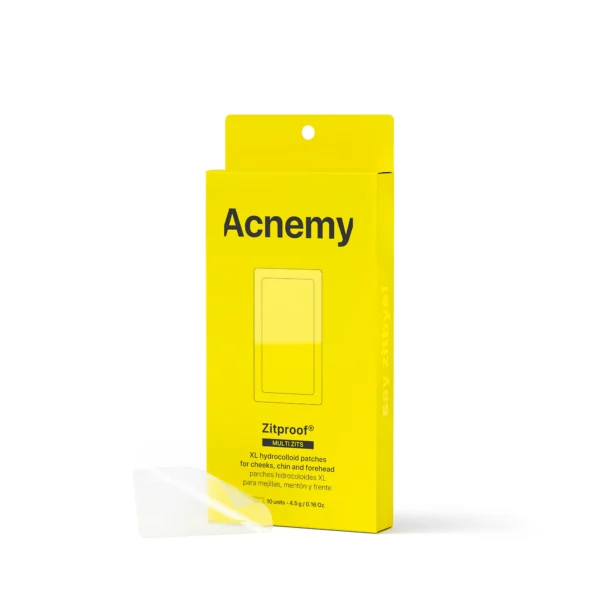 Acnemy Zitproof Multi Zits великі пластирі XL від прищів для чола та підборіддя 10 шт