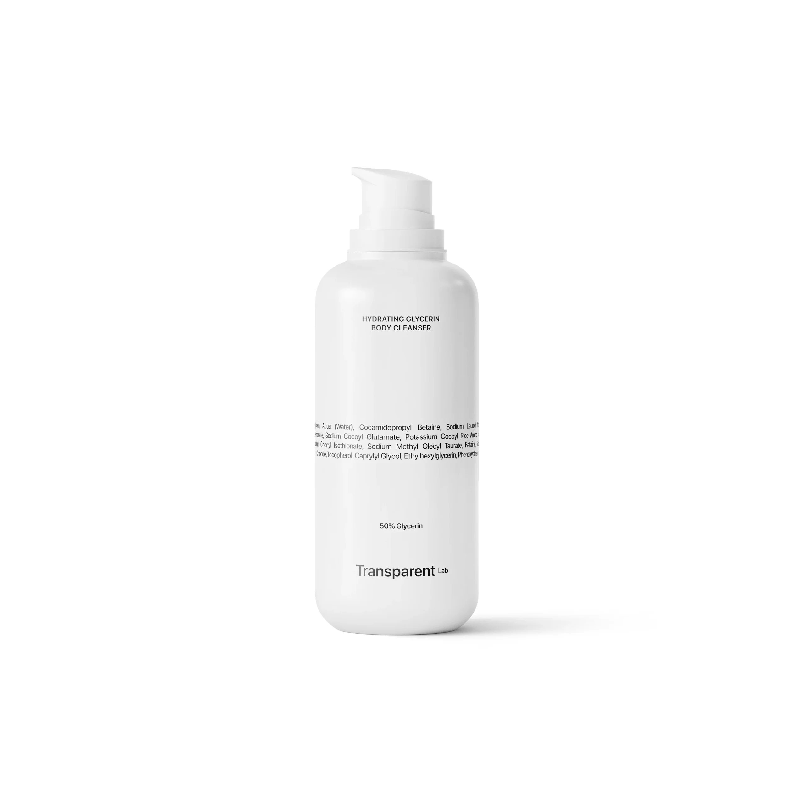 Transparent Lab Hydrating Glycerin Body Cleanser — очищення тіла з гліцерином 400 мл