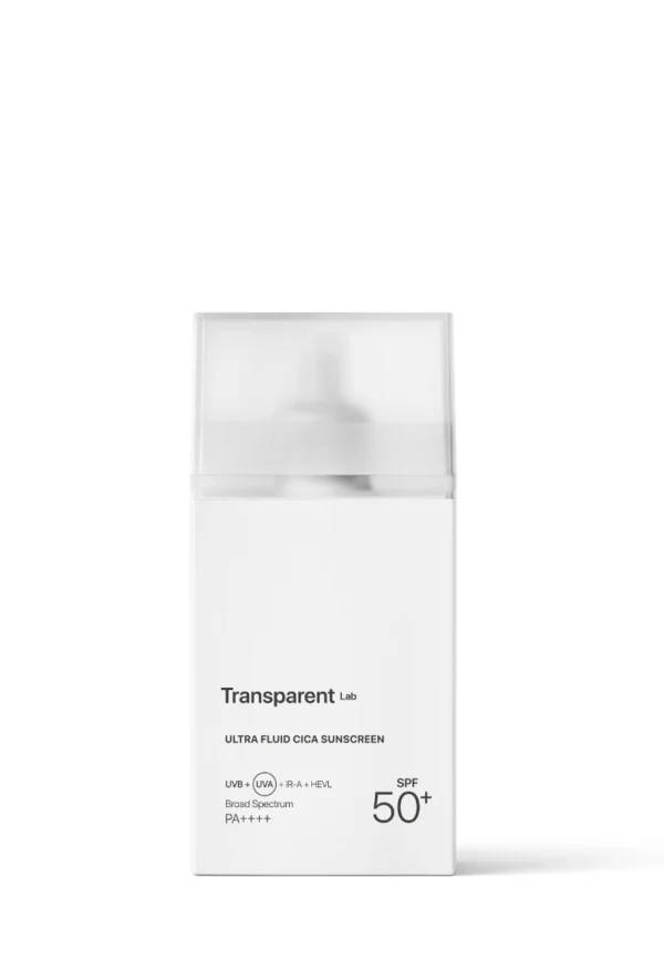 Transparent Lab Ultra Fluid Cica Sunscreen — ультра легкий крем з центелою 100 мл