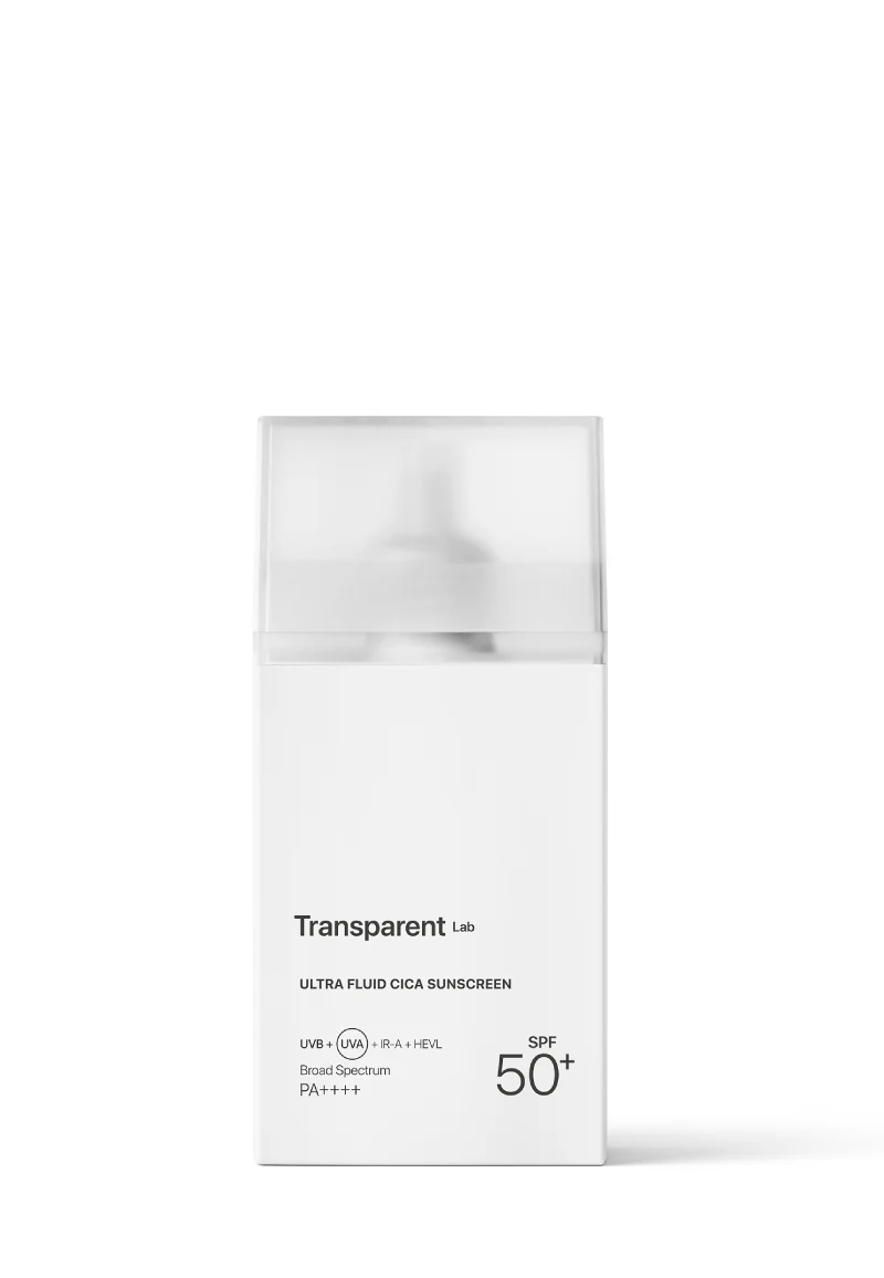 Transparent Lab Ultra Fluid Cica Sunscreen — ультра легкий крем з центелою 100 мл