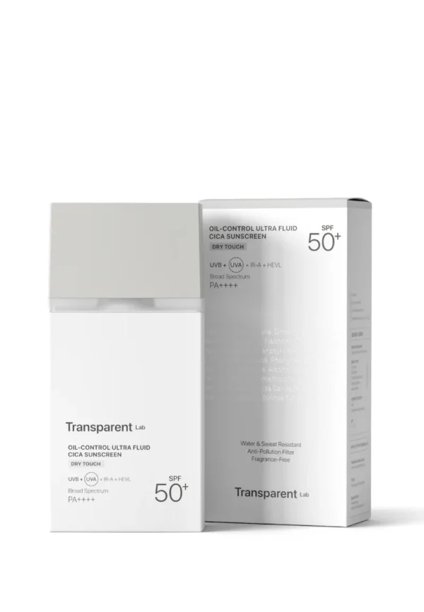 Transparent Lab Oil-Control Ultra Fluid Cica Sunscreen — сонцезахисний крем 100 мл