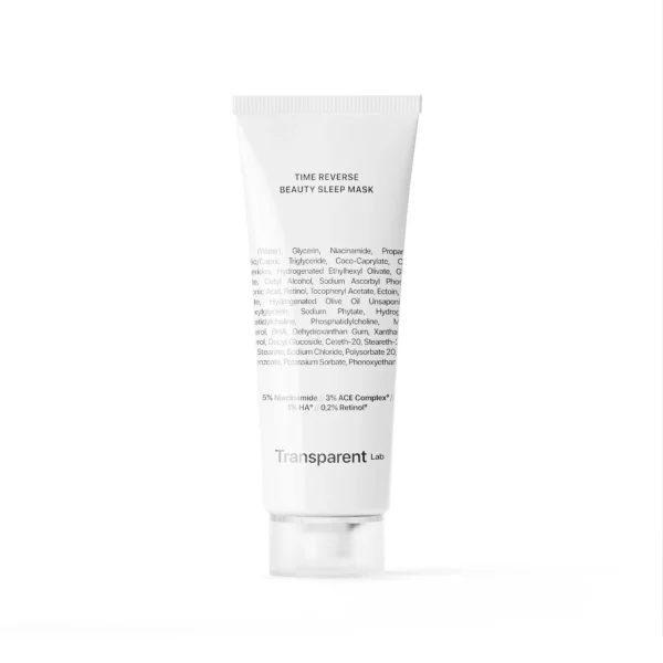 Transparent Lab Time Reverse Beauty Sleep Mask — нічна антивікова маска 75 мл