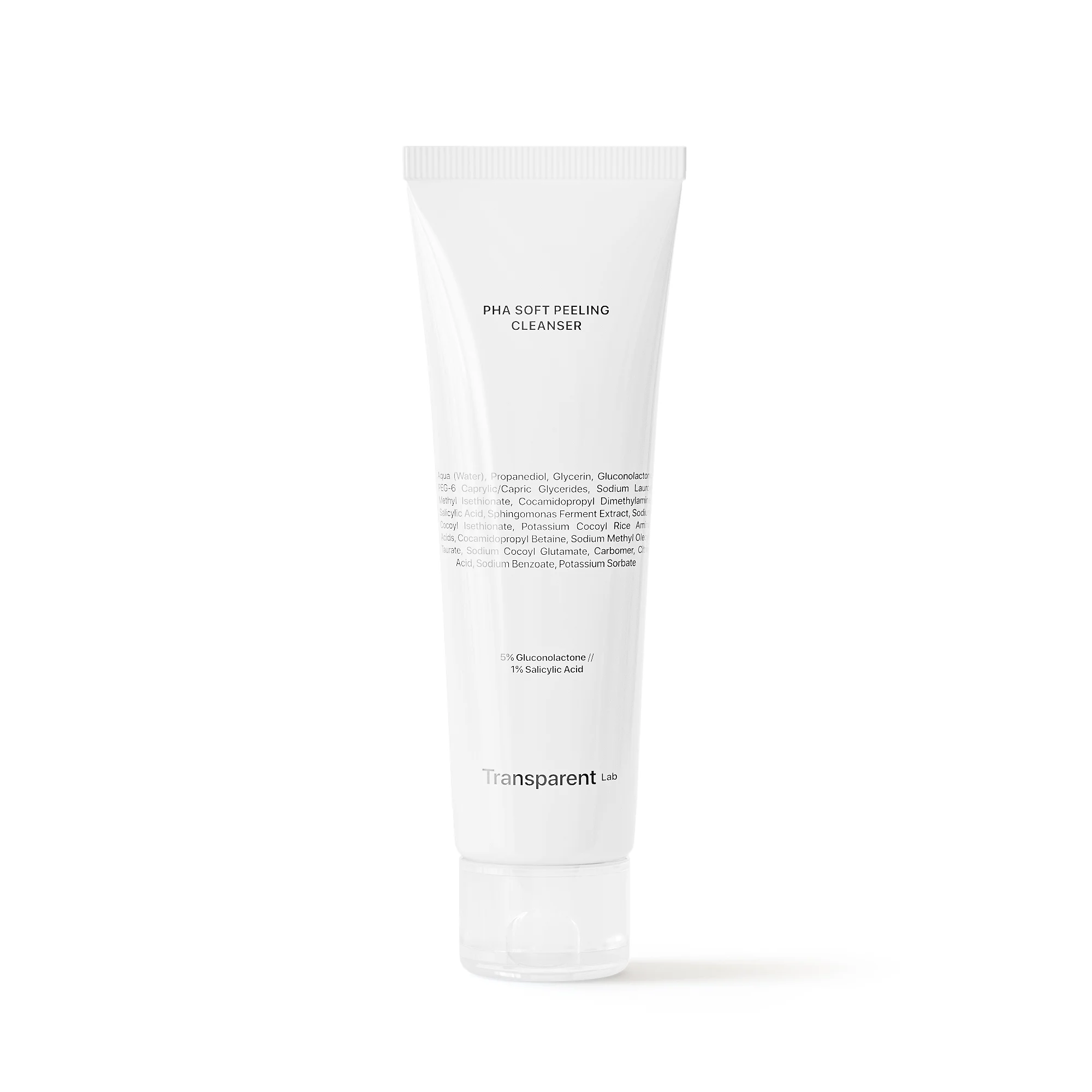 Transparent Lab PHA Soft Peeling Cleanser — очищуючий засіб з ефектом пілінгу 150 мл