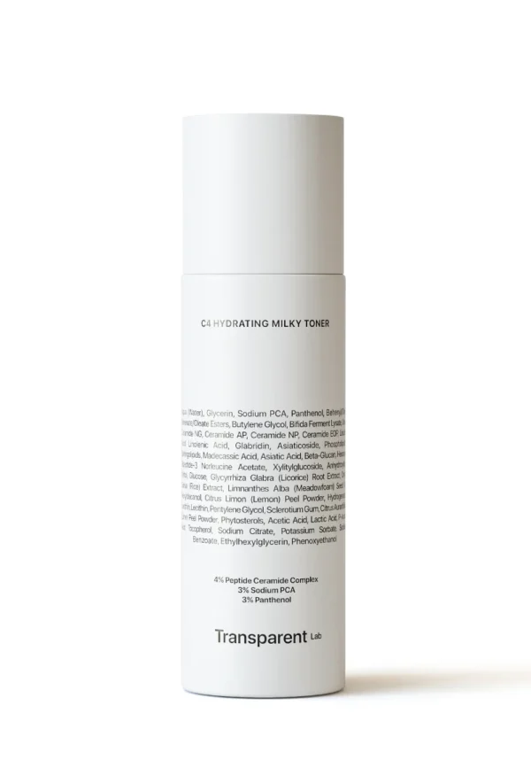 Transparent Lab C4 Hydrating Milky Toner — зволожуючий молочний тонер 130 мл