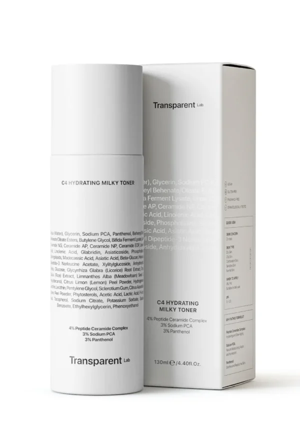 Transparent Lab C4 Hydrating Milky Toner — зволожуючий молочний тонер 130 мл