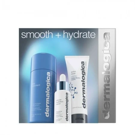 Dermalogica Smooth+Hydrate — набір "Тріо бестселерів для відновлення і зволоження"