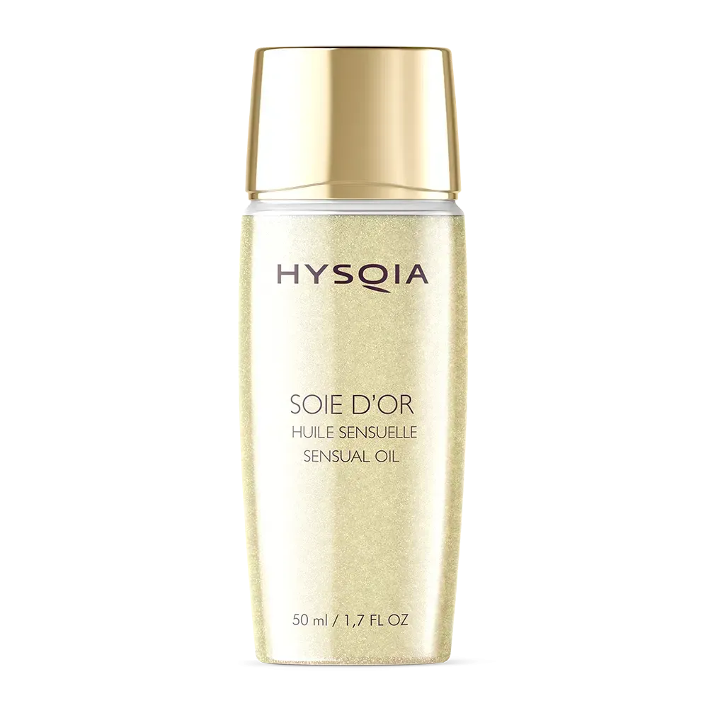 Hysqia Soie d'Or — парфумована олія для тіла з золотими пігментами 50 мл