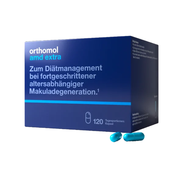 Orthomol AMD Extra — вітамінно-мінеральний комплекс 120 капсул