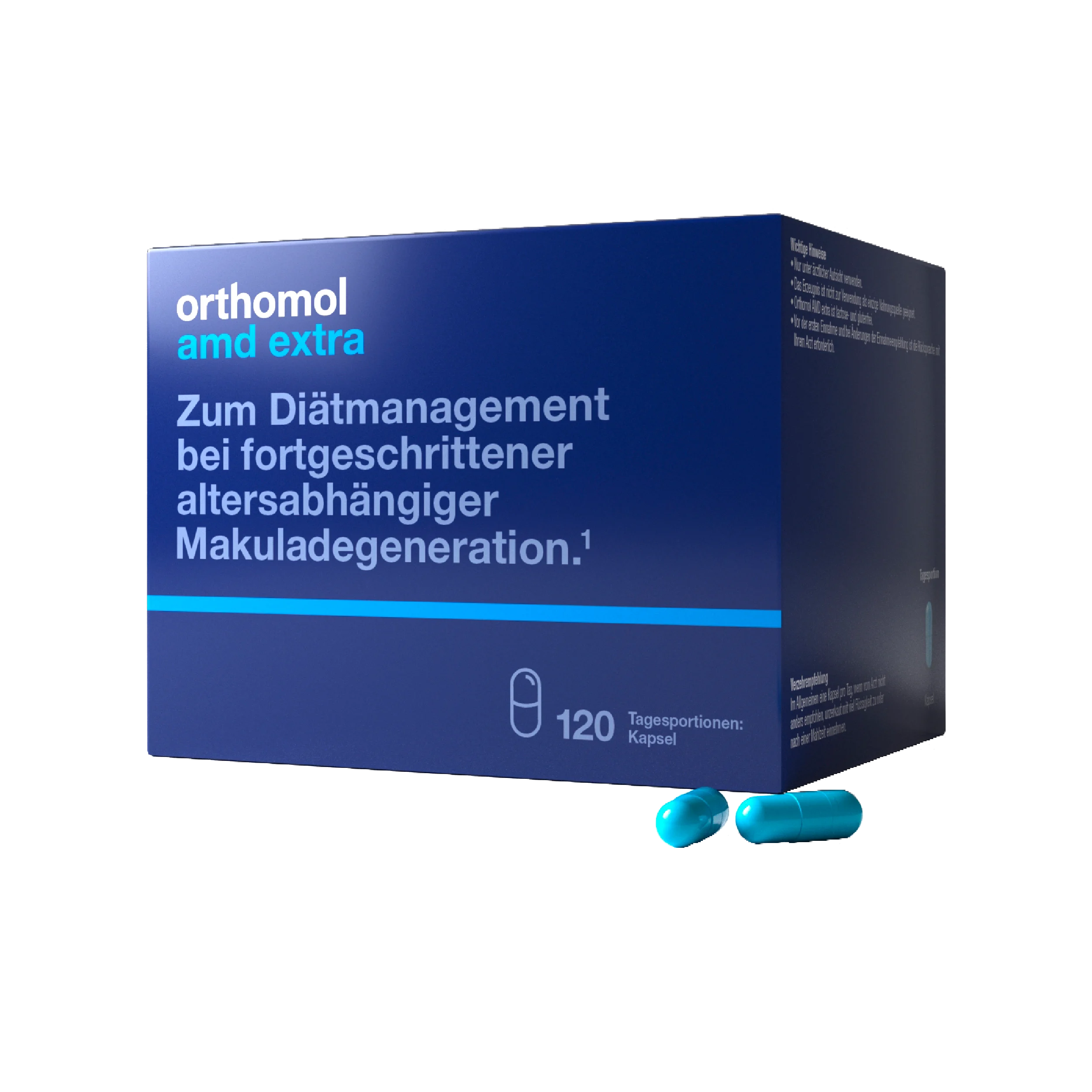 Orthomol AMD Extra — вітамінно-мінеральний комплекс 120 капсул