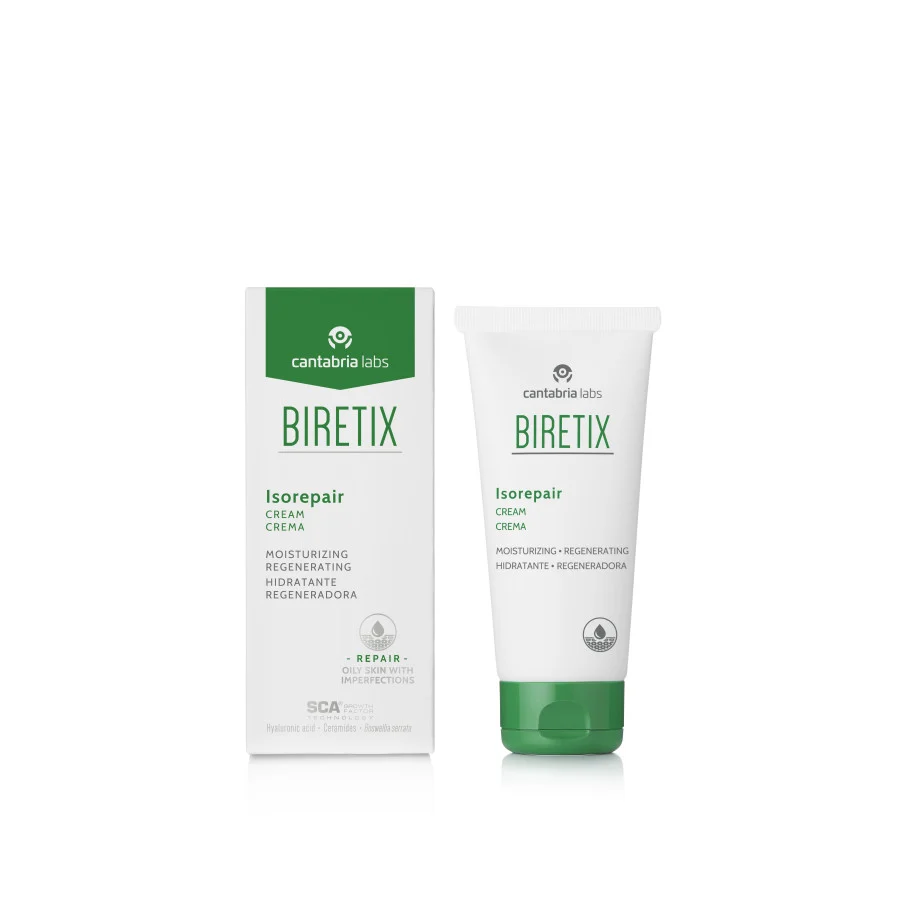 Cantabria Labs Biretix Isorepair Cream — зволожуючий крем для проблемної шкіри 50 мл