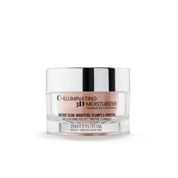 Instytutum C-Illuminating 3D Moisturizer — зволожувальний крем з ефектом сяяння 50 мл