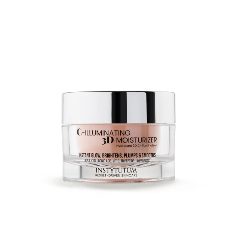 Instytutum C-Illuminating 3D Moisturizer — зволожувальний крем з ефектом сяяння 50 мл