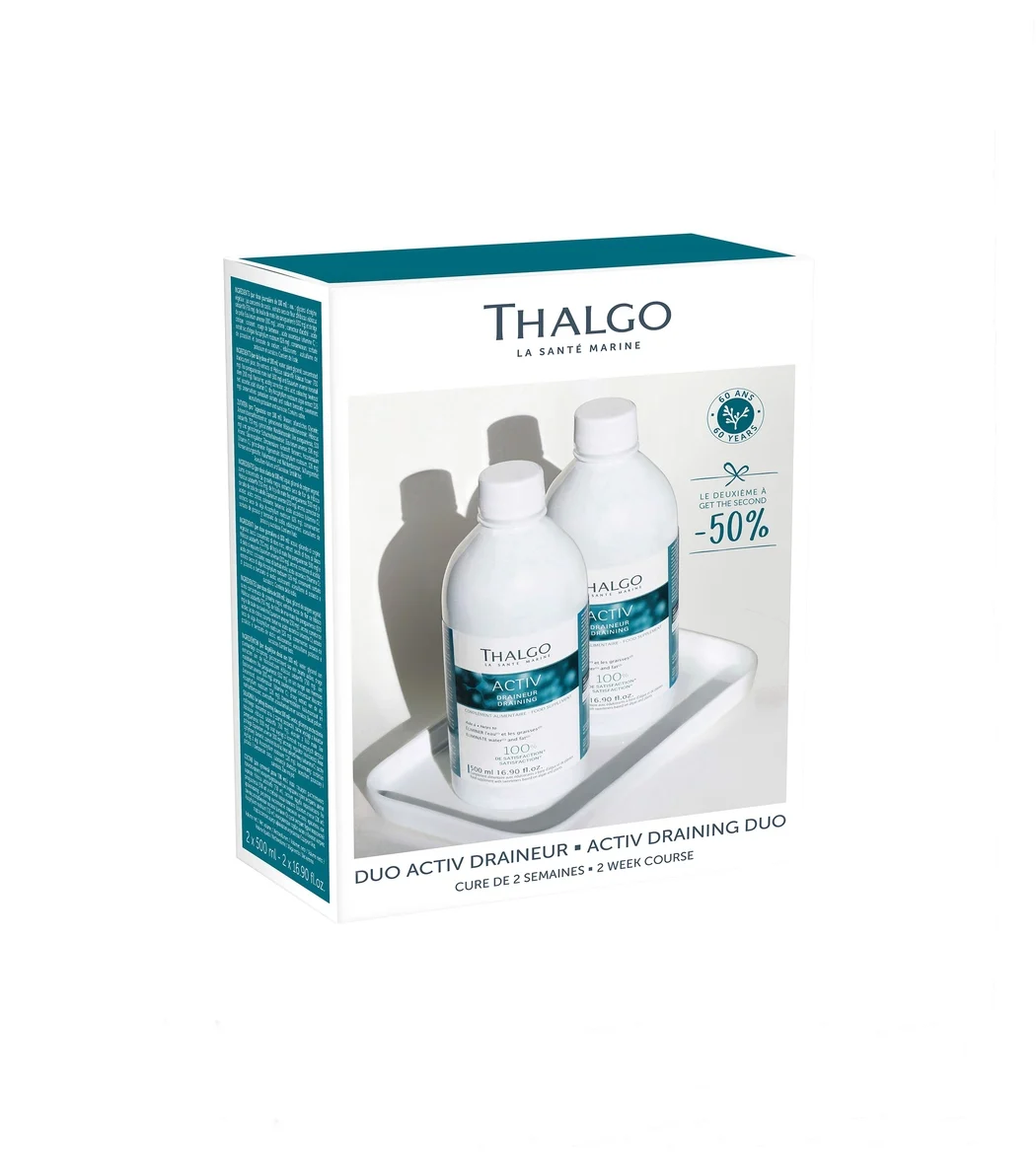 Thalgo Activ Draining Duo — набір актив дренаж 1000 мл