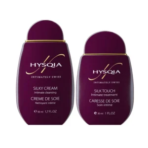 Hysqia Silky Set — дорожній набір Crème de Soie та Caresse de Soie 50+30 мл