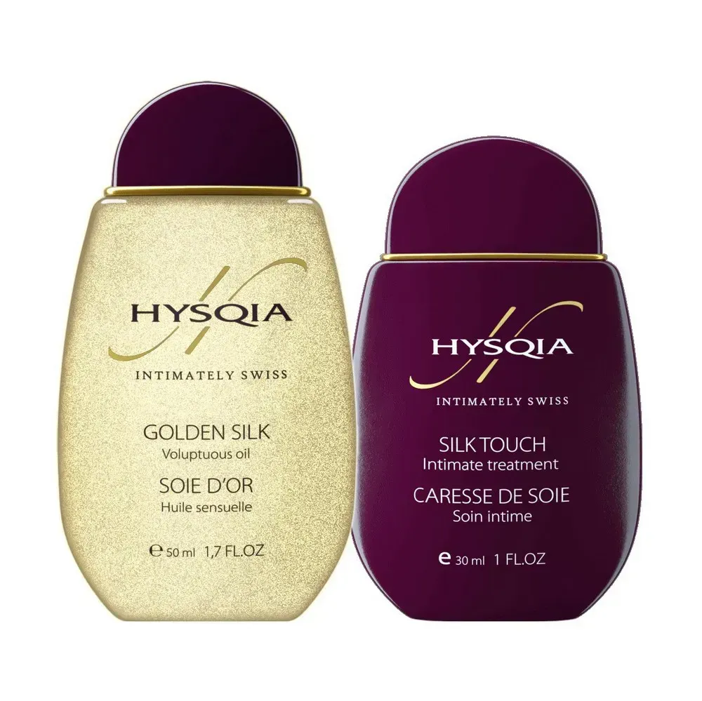 Hysqia Set Soie d'Or & Caresse — набір для тіла та інтимного зволоження 50+30 мл