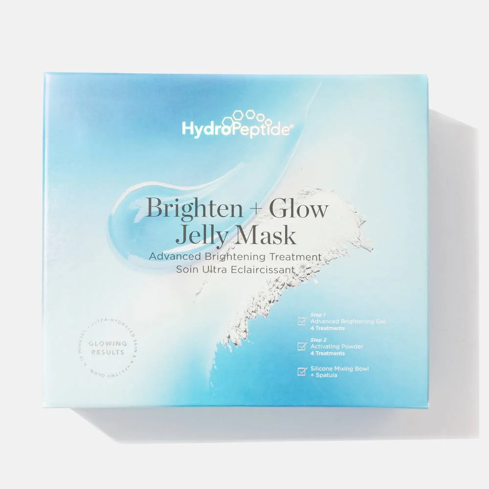 HydroPeptide Brighten & Glow Jelly Mask — освітлювальна гелева маска-плівка 4 шт
