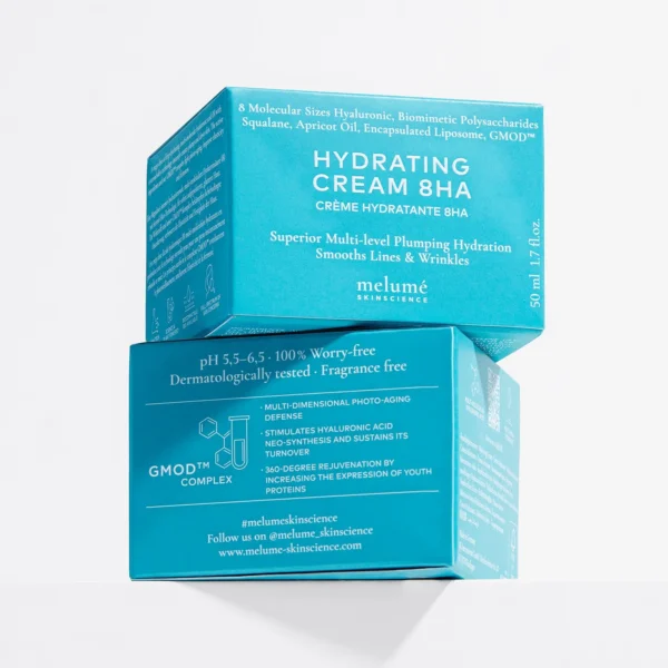 Melumé Hydrating Cream 8HA — зволожувальний крем з 8-ма видами гіалуронової кислоти 50 мл