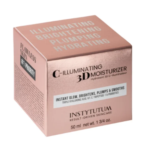 Instytutum C-Illuminating 3D Moisturizer — зволожувальний крем з ефектом сяяння 50 мл