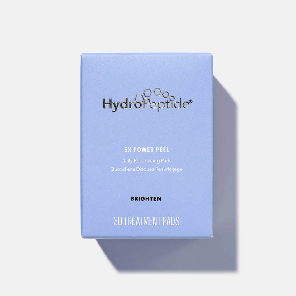 HydroPeptide 5xPeel — екстра-омолоджувальний пілінг у серветках 30 шт