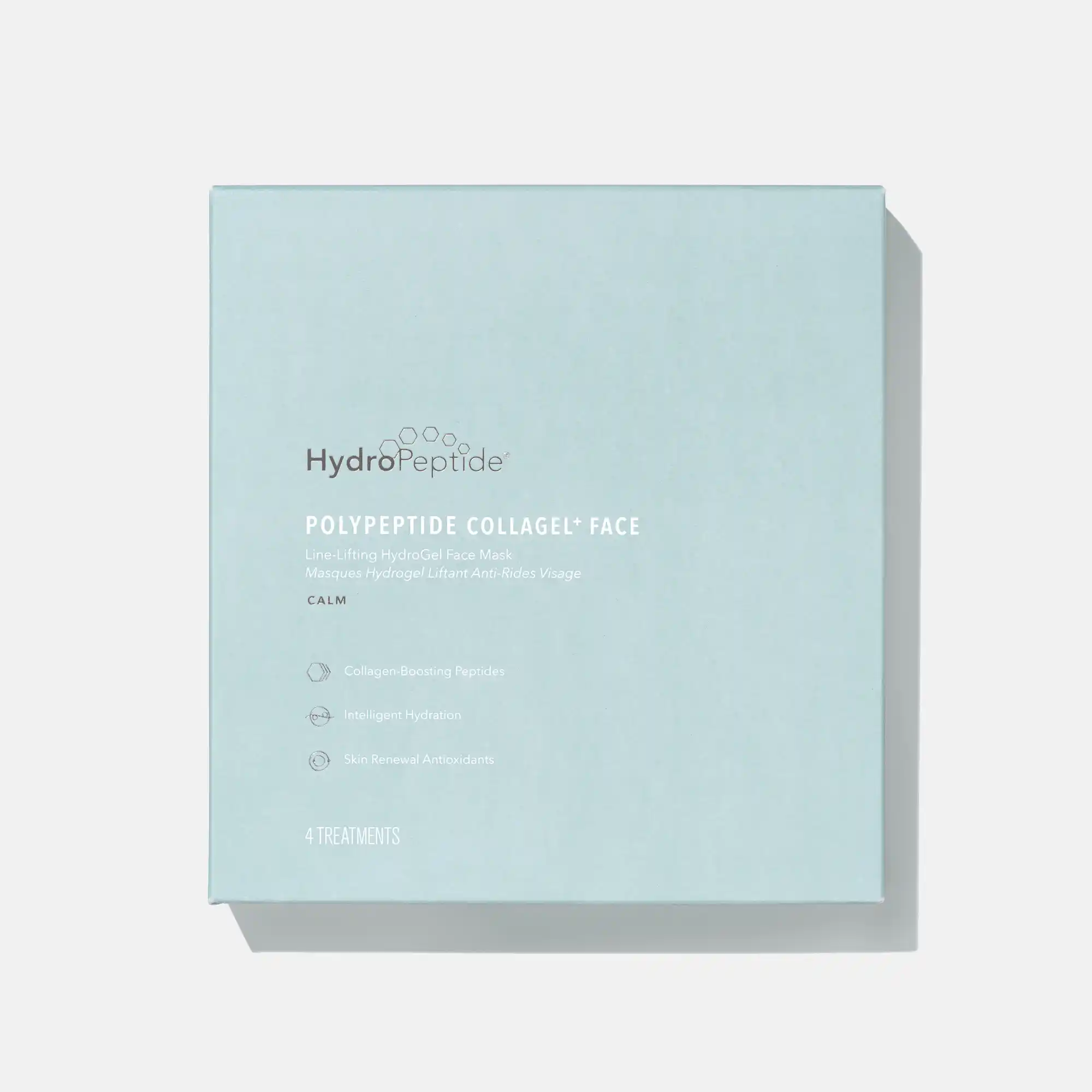 HydroPeptide PolyPeptide Collagel+ Face — гідрогелева маска для обличчя 4 шт
