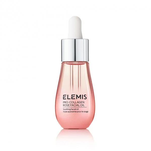 Pro‑Collagen Rose Facial Oil Elemis 15 мл – антивікове зволожувальне масло для обличчя з екстрактами троянди