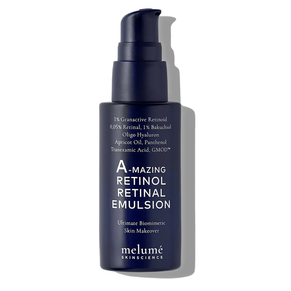 Melumé A-mazing Retinol Retinal Emulsion — нічна мікроемульсія з ретиноїдом 30 мл