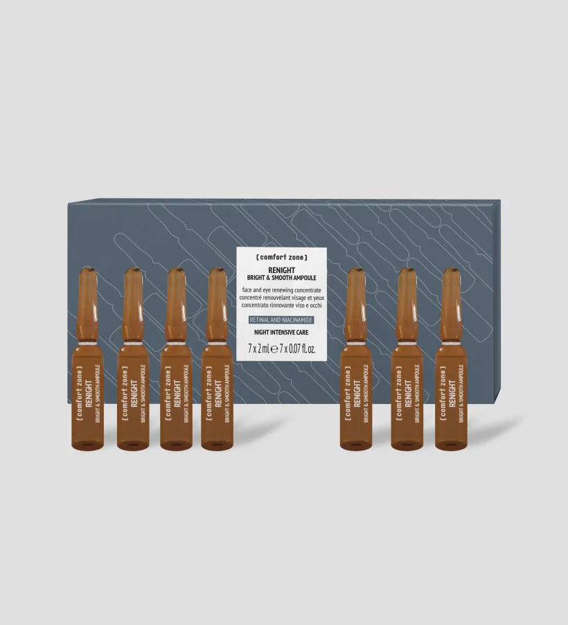 Comfort Zone Renight Bright & Smooth Ampoule — ампули "Сяяння та гладкість" 7х2 мл