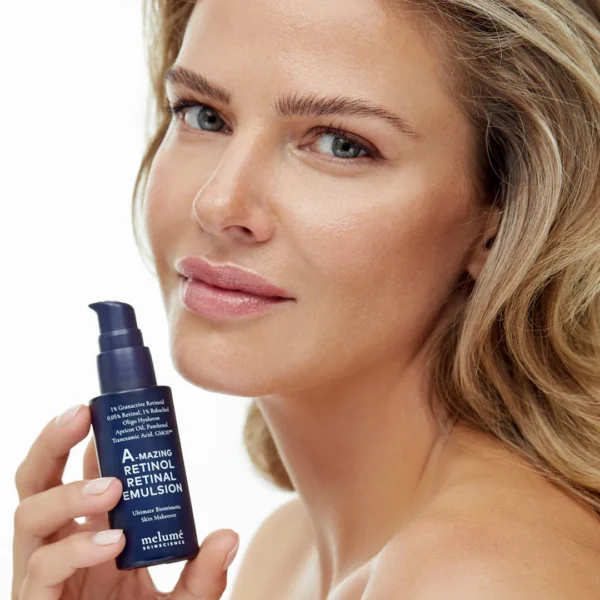 Melumé A-mazing Retinol Retinal Emulsion — нічна мікроемульсія з ретиноїдом Travel Size 10 мл
