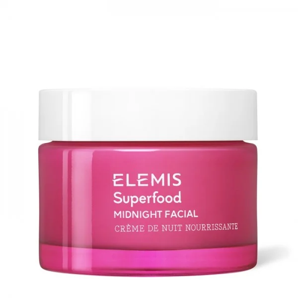 Superfood Midnight Facial Elemis 50 мл – нічний живильний крем для обличчя з пребіотиками