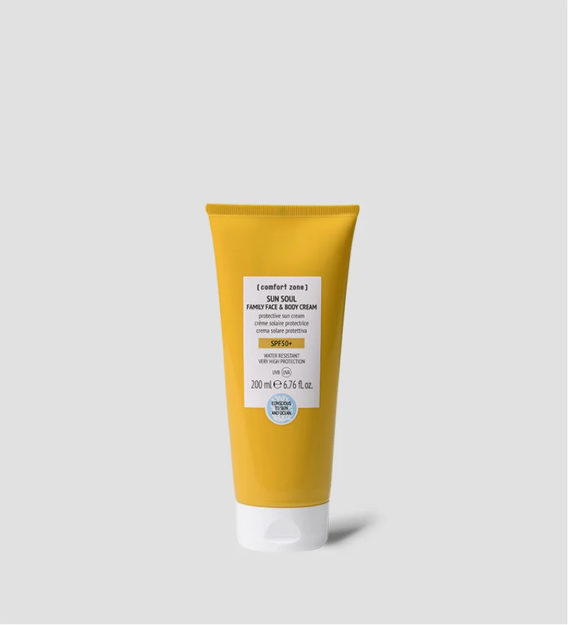 Comfort Zone Sun Soul Family Face & Body Cream SPF50+ — сімейний крем 200 мл
