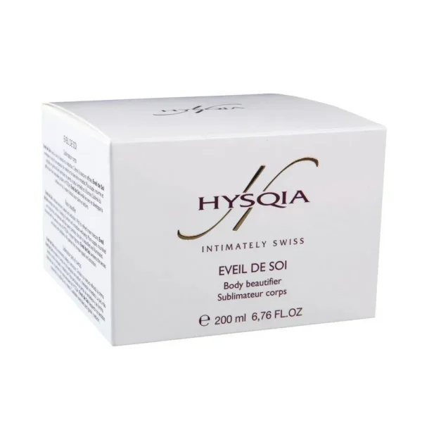 Hysqia Éveil de Soi — зволожуючий крем для тіла з золотими пігментами 200 мл