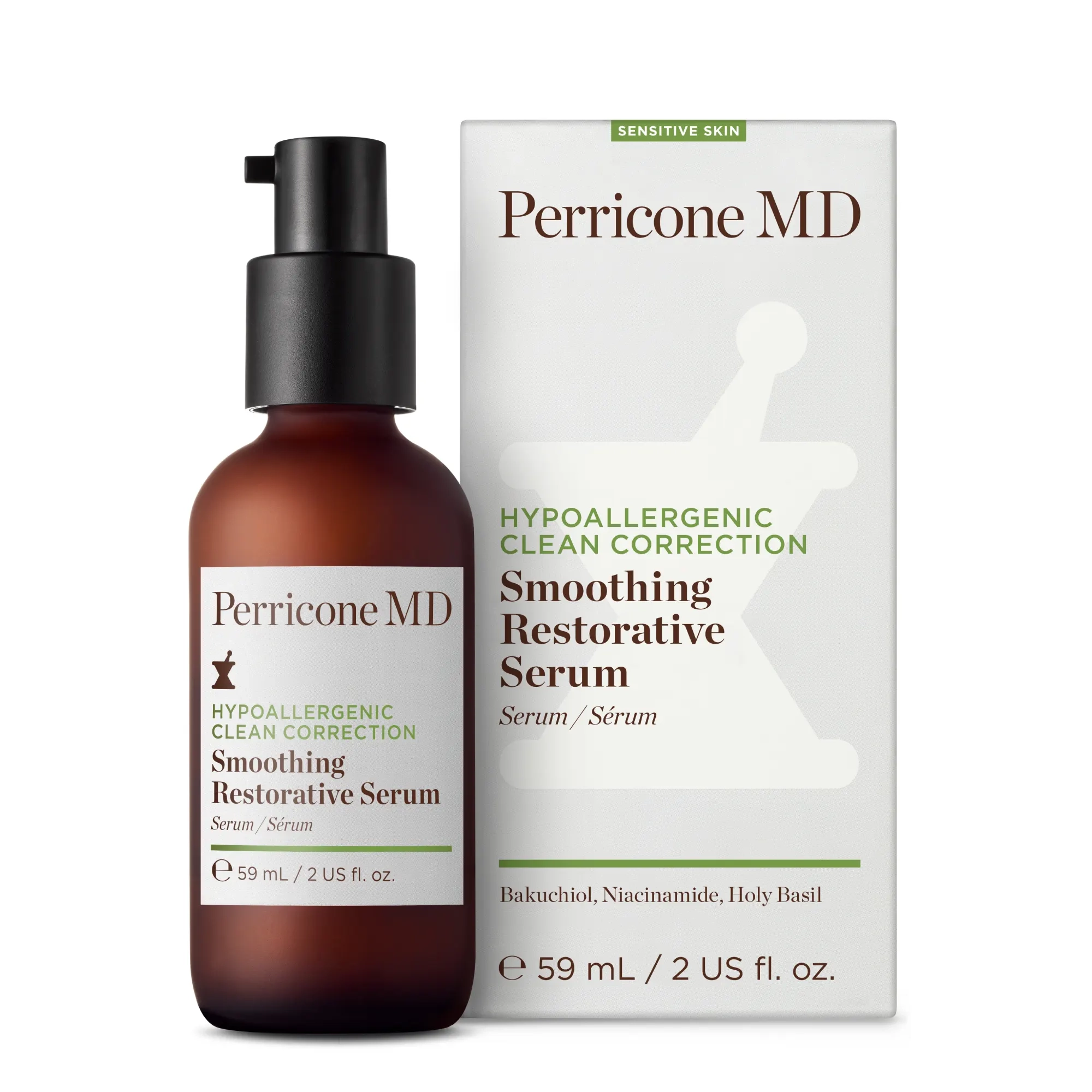 Hypoallergenic Clean Correction Smoothing Restorative Serum 59 мл – відновлююча сироватка для чутливої шкіри