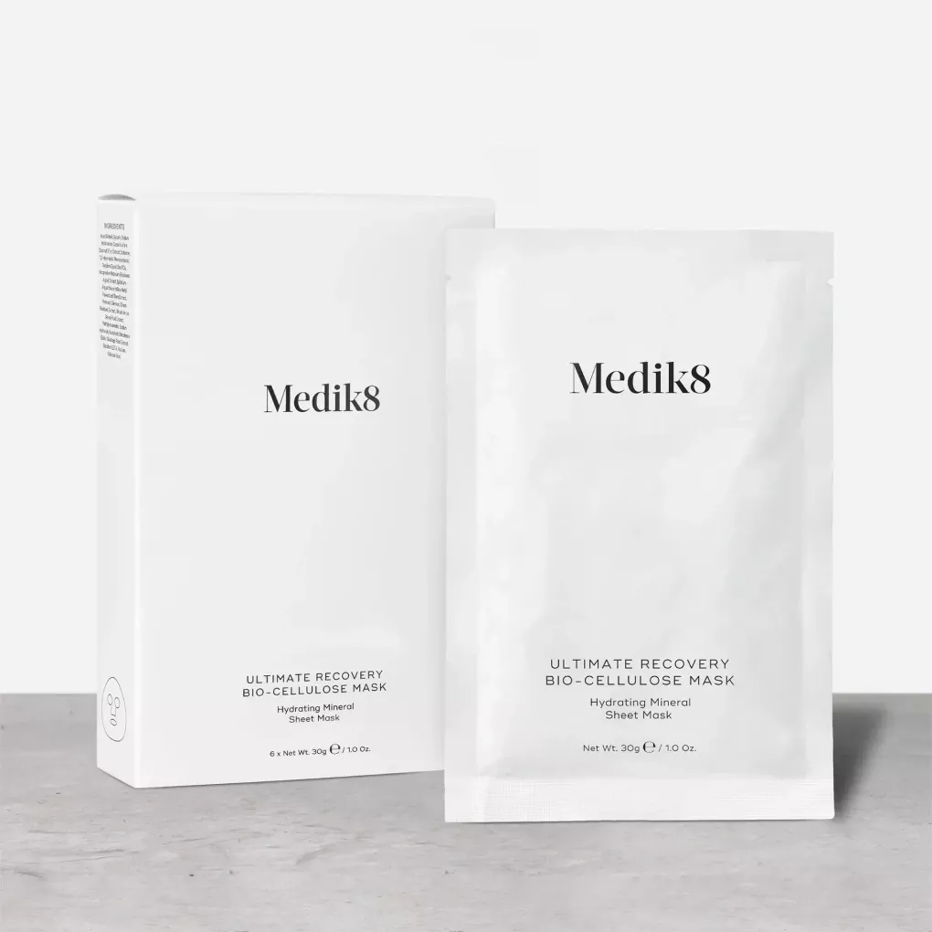 Medik8 Ultimate Recovery Bio Cellulose Mask — відновлювальна біоцелюлозна маска з цинком