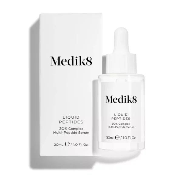 Medik8 Liquid Peptides — рідкі пептиди з технологією косметичних дронів 30 мл