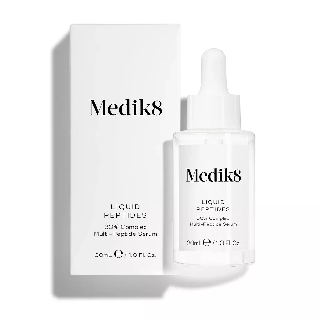 Medik8 Liquid Peptides — рідкі пептиди з технологією косметичних дронів 30 мл