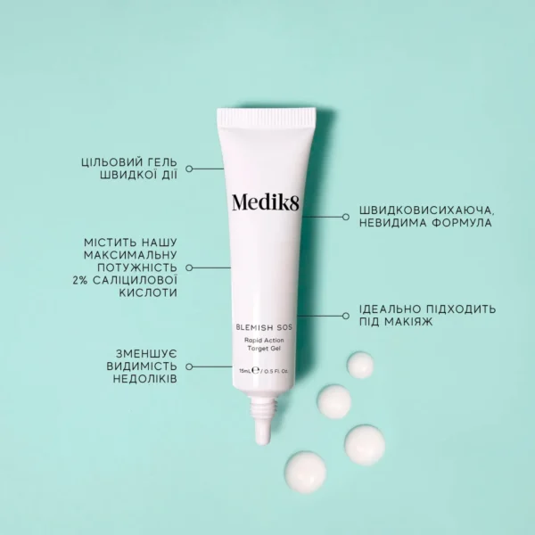 Medik8 Blemish SOS — точкова сироватка від висипів та прищів 15 мл