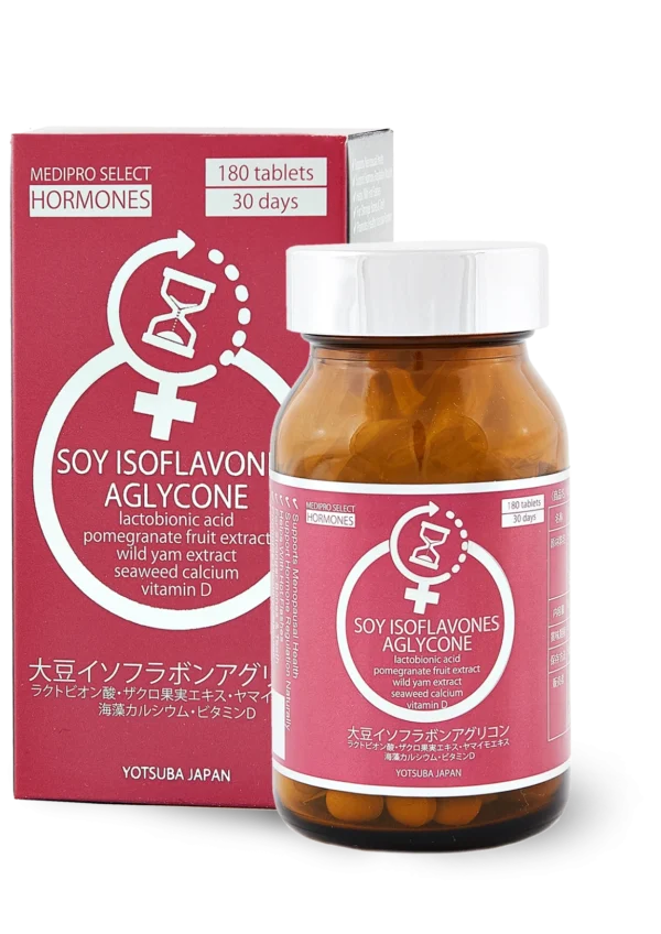 Youtsuba Soy Isoflavones Aglycone — гормональний баланс 180 таблеток