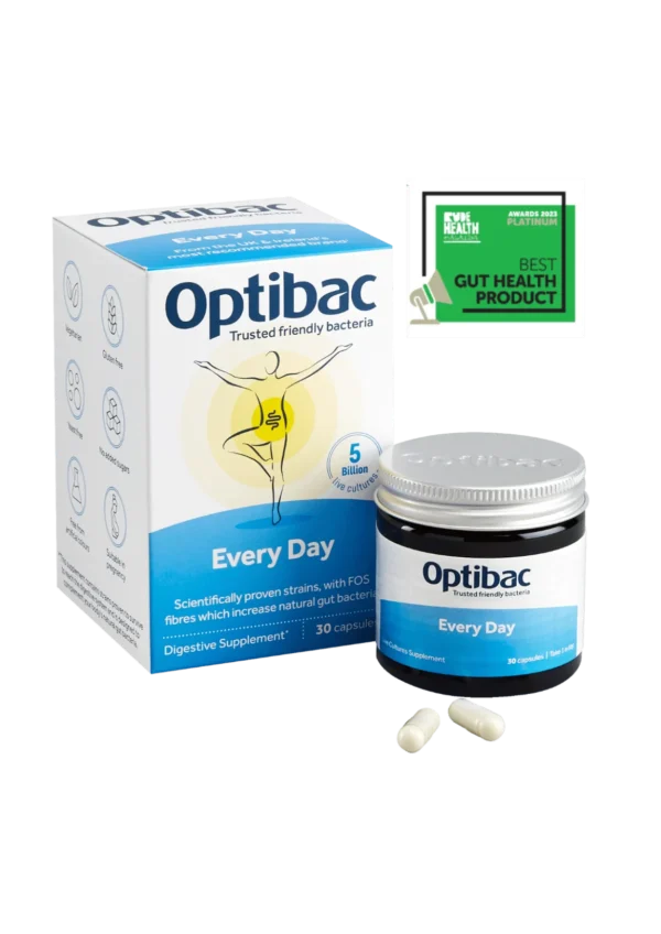 Optibac Every Day — пробіотик з пребіотиком для щоденного використання - 30 капсул