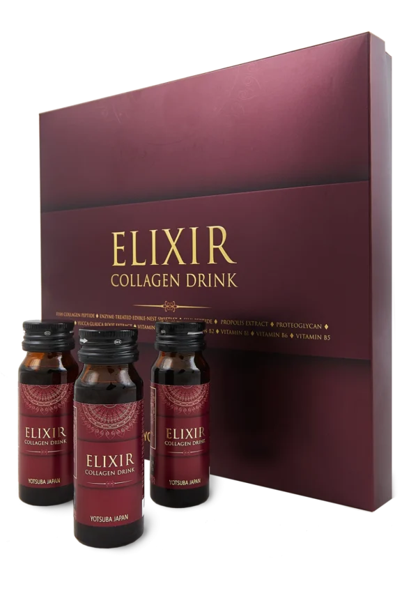 Youtsuba Elixir Collagen Drink — еліксир колаген дрінк 10 бутилочок