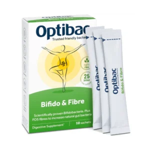 : Optibac Bifido & Fibre — пробіотик біфідо з пребіотиком - 10 саше