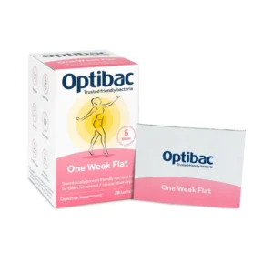 Optibac One Week Flat — пробіотик з пребіотиком при вздутті - 7 саше