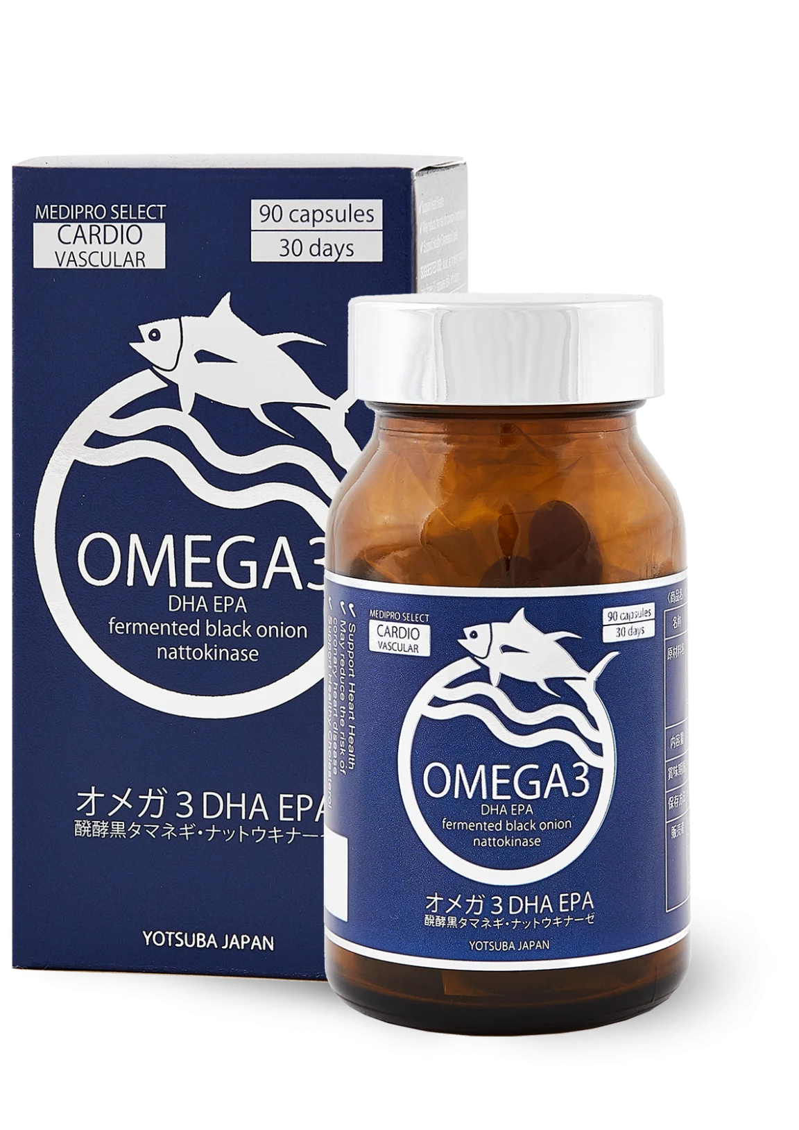 Youtsuba Omega 3 DHA & EPA — вітаміни омега 3 90 капсул