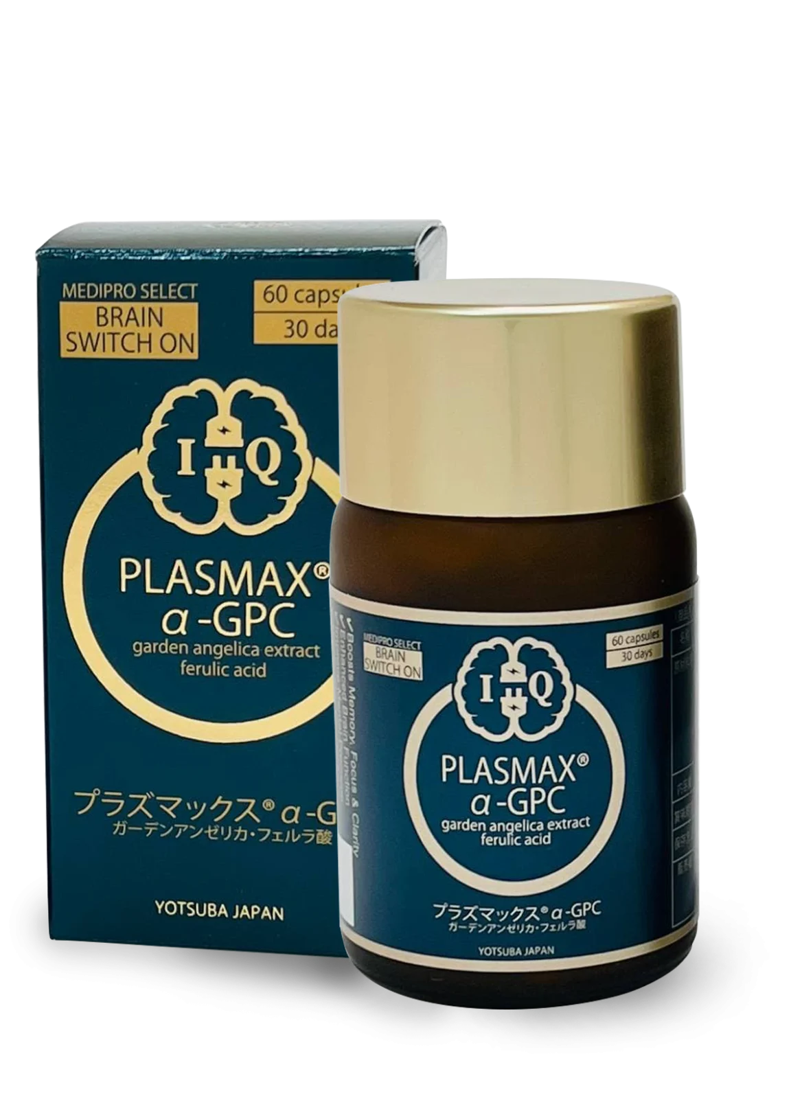 Youtsuba Plasmax — комплекс для мозку та когнітивних функцій 60 капсул