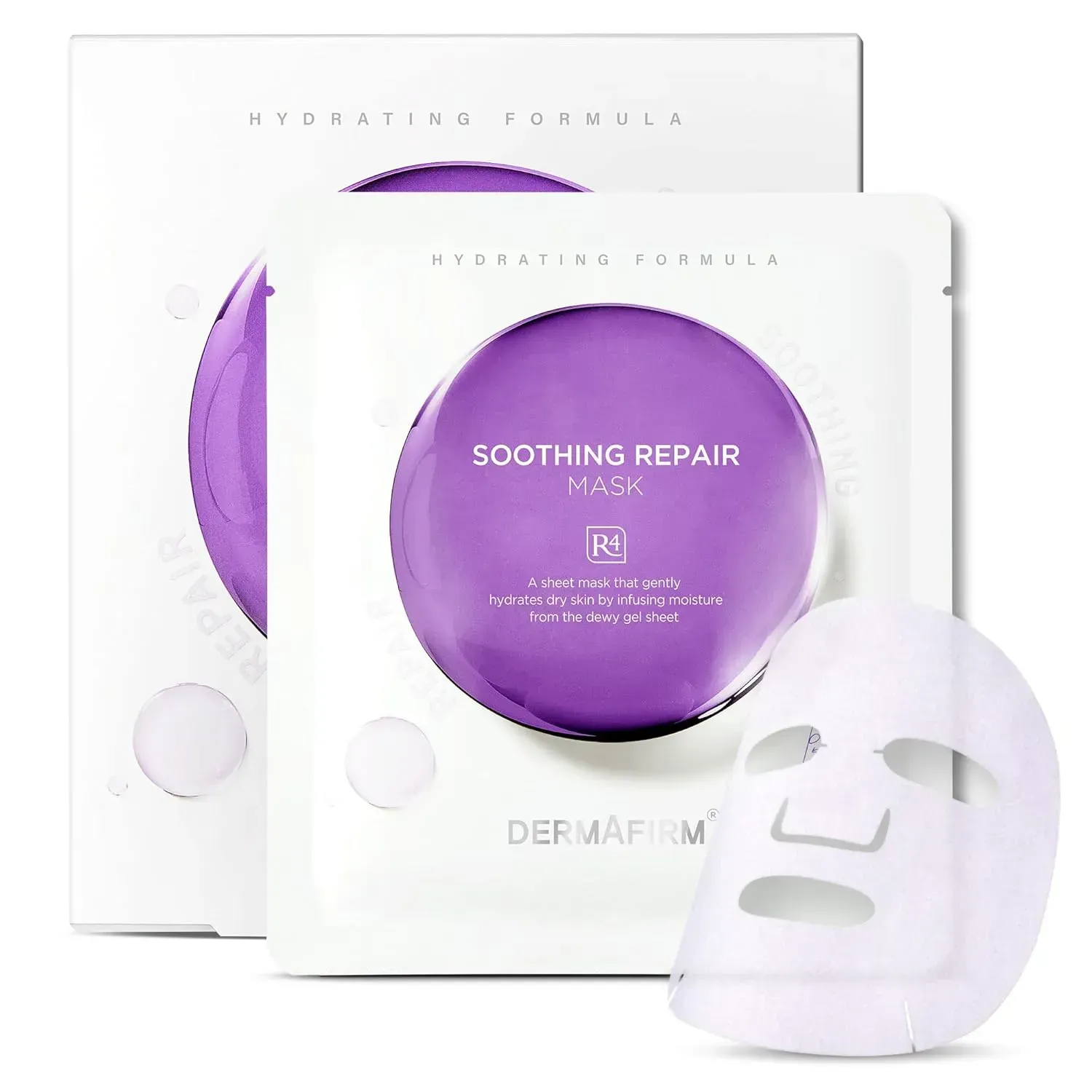 Dermafirm Soothing Repair Mask R4 — відновлювальна тканинна маска з екзосомами 5 шт