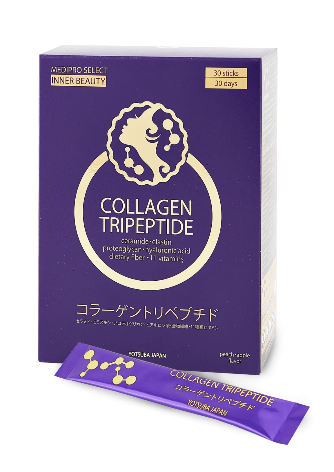Youtsuba Collagen Tripeptide — трипептидний колаген 30 стіків
