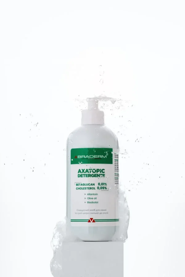 Braderm Axatopic Gel — делікатний засіб для очищення шкіри 500 мл