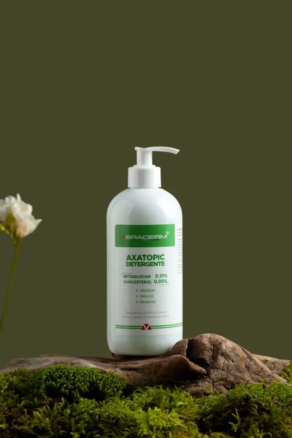 Braderm Axatopic Gel — делікатний засіб для очищення шкіри 500 мл