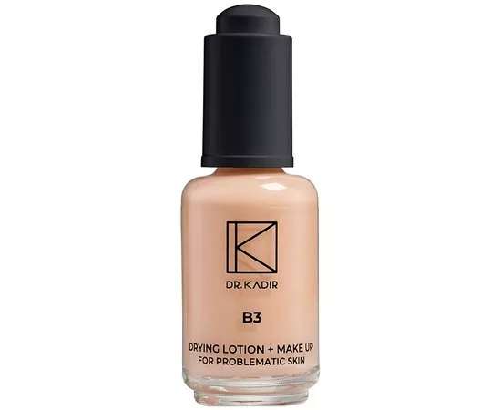 Dr. Kadir B3 Drying Lotion and Make Up for Problematic Skin — тонуюча емульсія для проблемної шкіри 30 мл