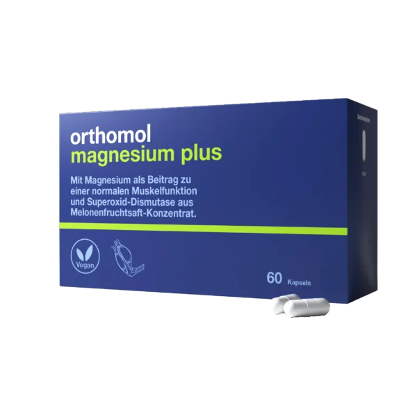 Orthomol Magnesium Plus — полівітамінний комплекс 60 капсул