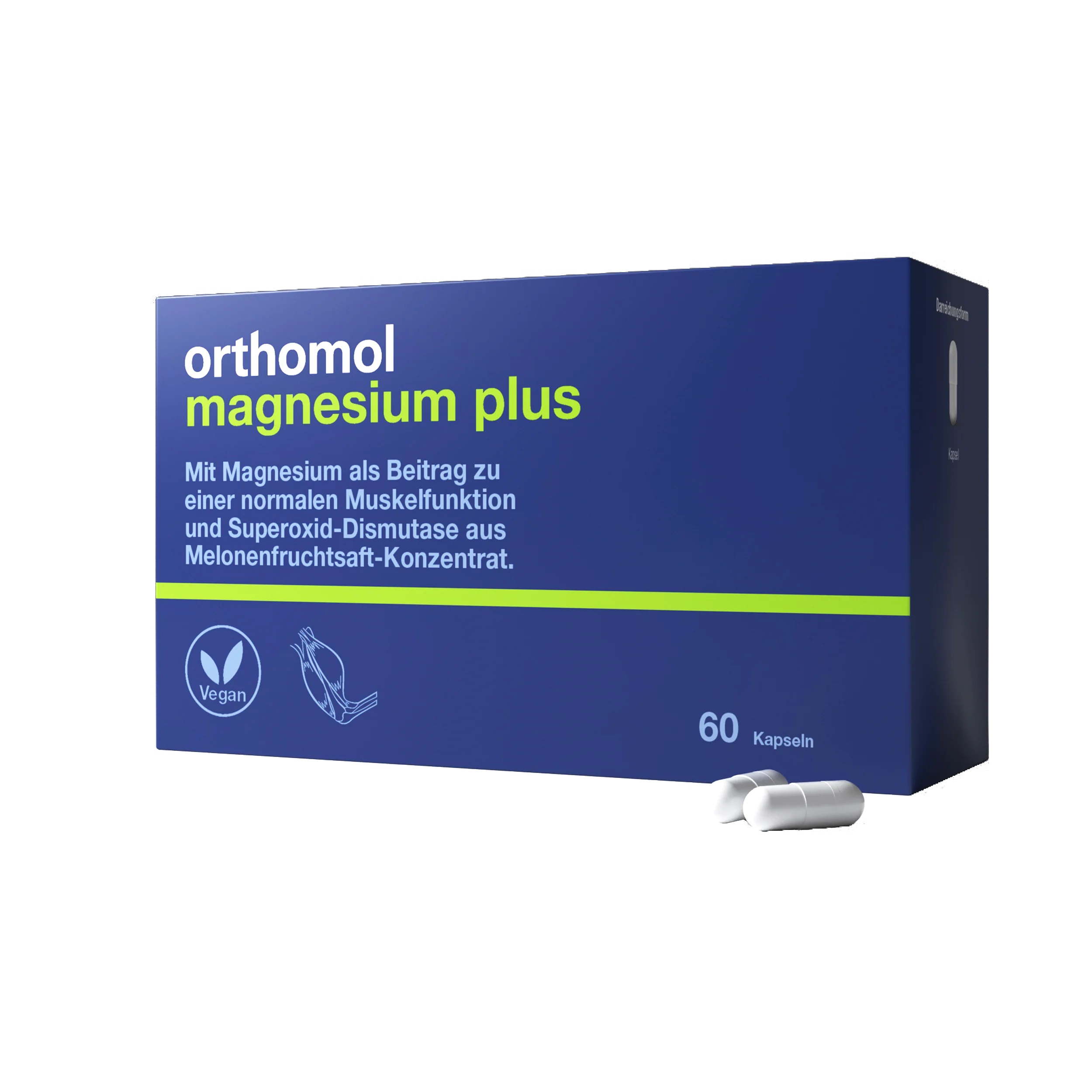 Orthomol Magnesium Plus — полівітамінний комплекс 60 капсул